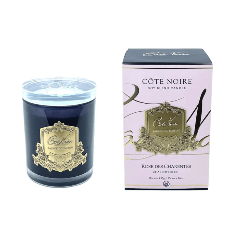 CHARENTE ROSE- GOLD BADGE CANDLES