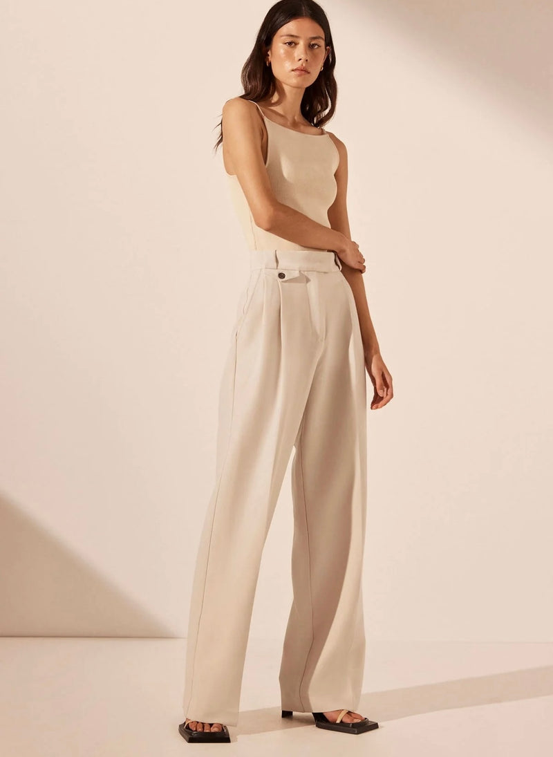 Bone Irena High Waisted Tailored Pant