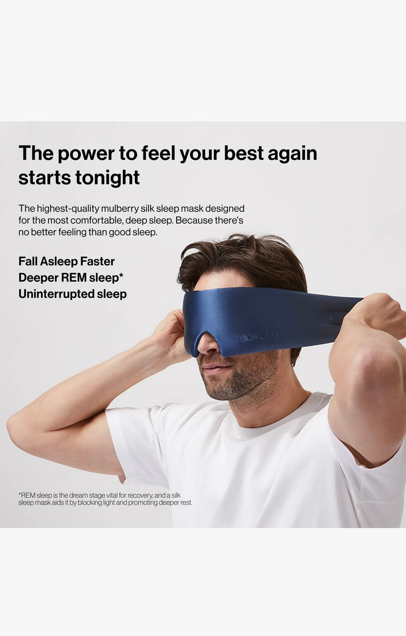 Navy Deep Sleep Mask
