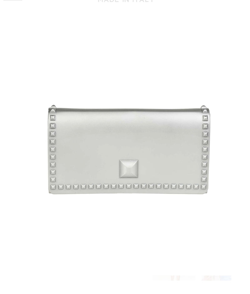 Silver Nora Flap Pochette