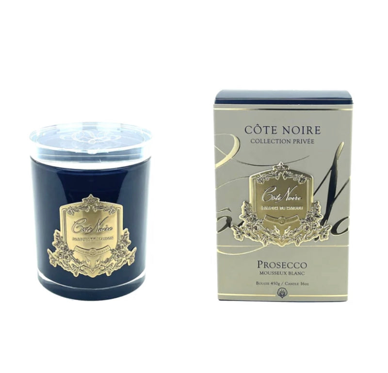 XTRA LARGE PROSECCO - GOLD BADGE CANDLE