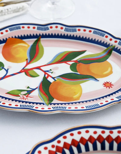 Small Oval Plate - Le Rouge Dolce Vita