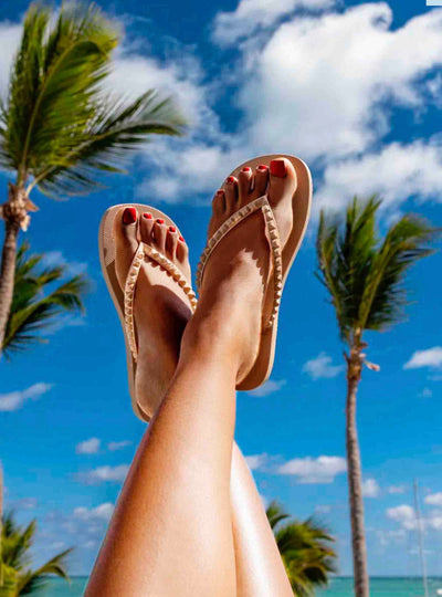 Blush Giuliana Flip flops