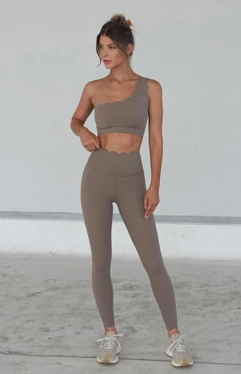 ALMOND BUTTER 7/8 HIGH-WAIST ENERGY LEGGING