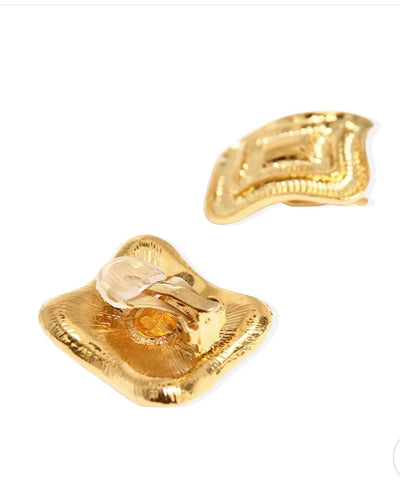 WAVE EARRING - GOLD