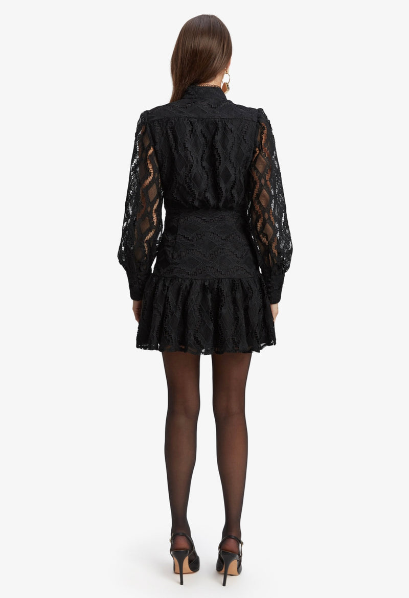 Remy Lace Dress In Black