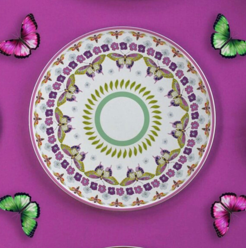 Cake Plate Amazzonia Butterfly