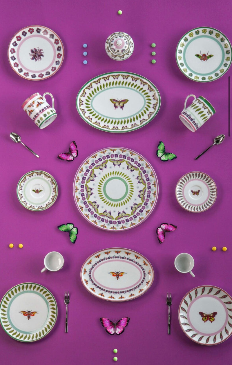 Cake Plate Amazzonia Butterfly