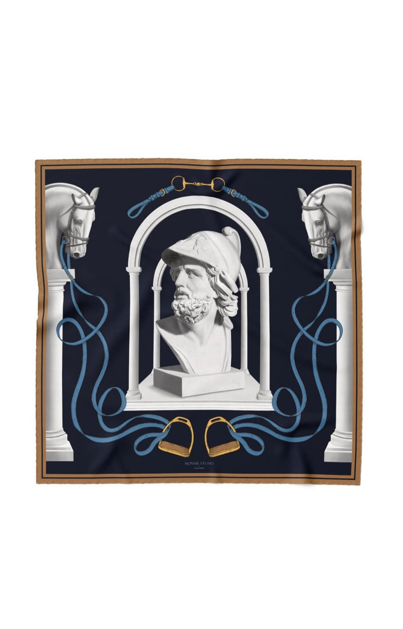 “Vidi”
Neck Scarf 90x90 cm