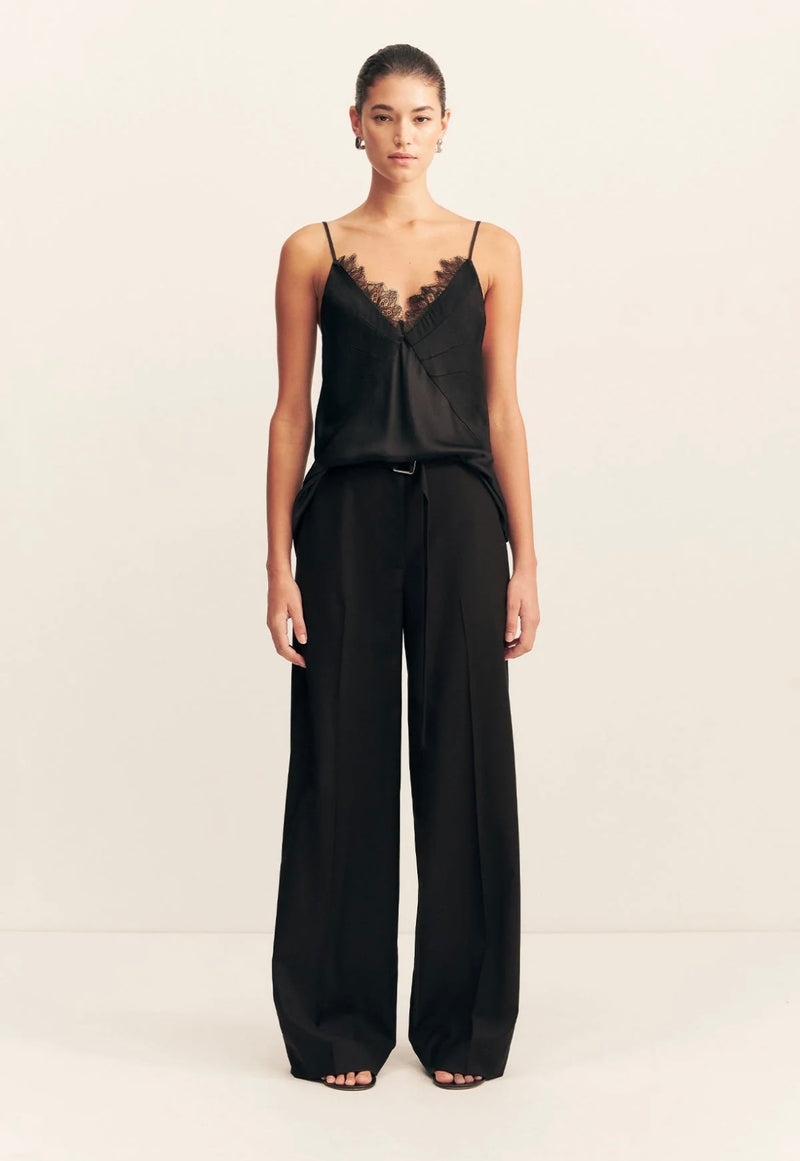 Black Maisie Lace Cami