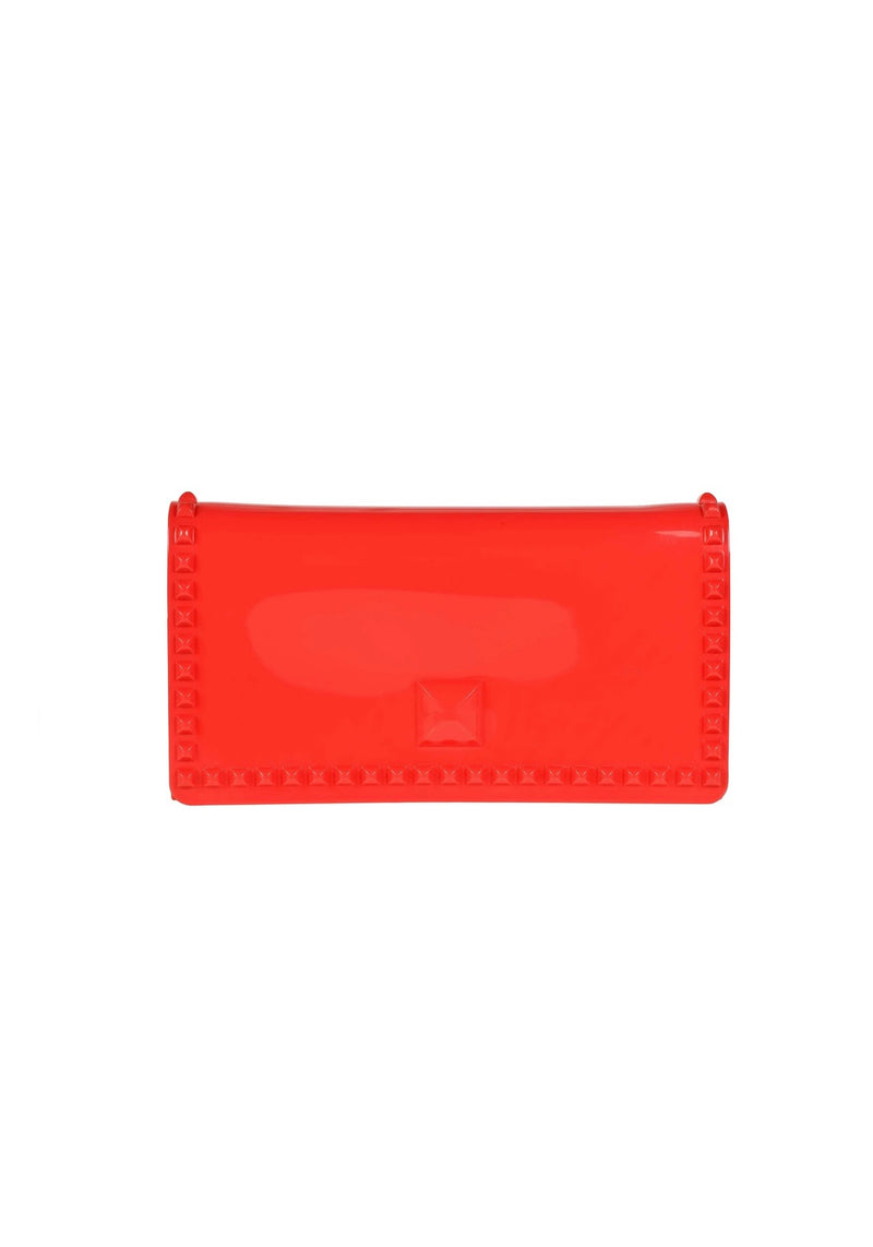 Red Nora Flap Pochette