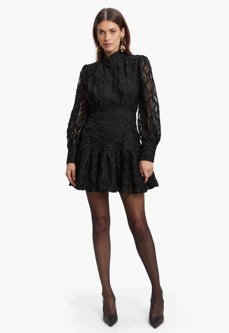 Remy Lace Dress In Black