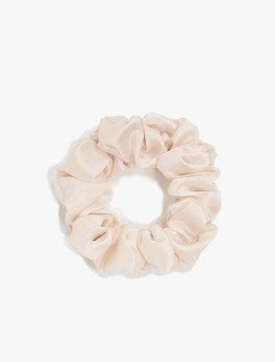 Ivory Large Scrunchie
