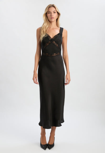 Black Emory Slip Dress