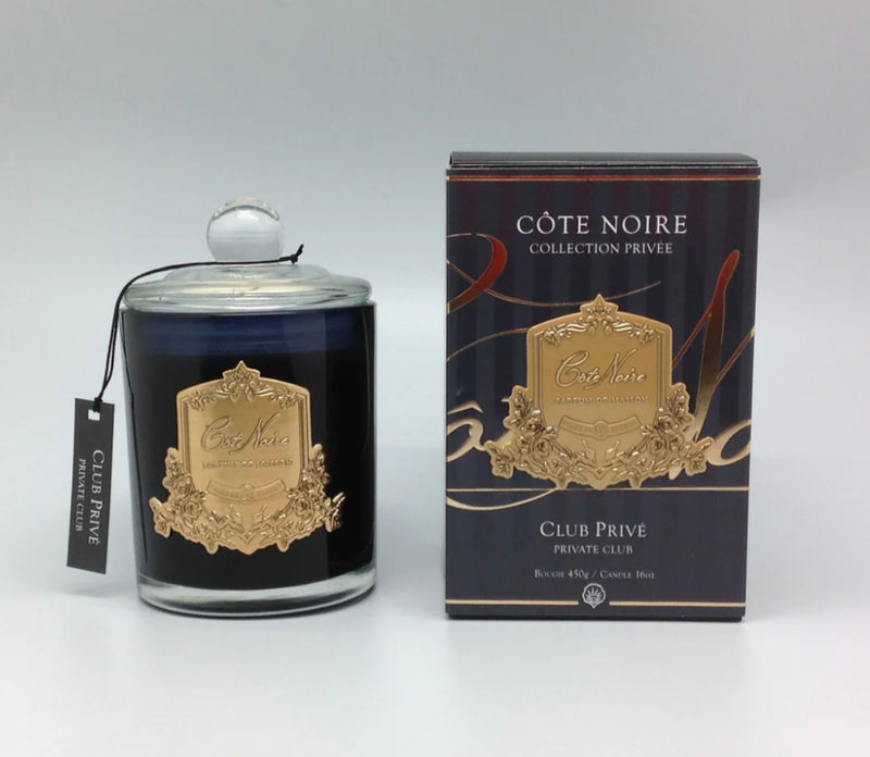 PRIVATE CLUB - GOLD BADGE CANDLES