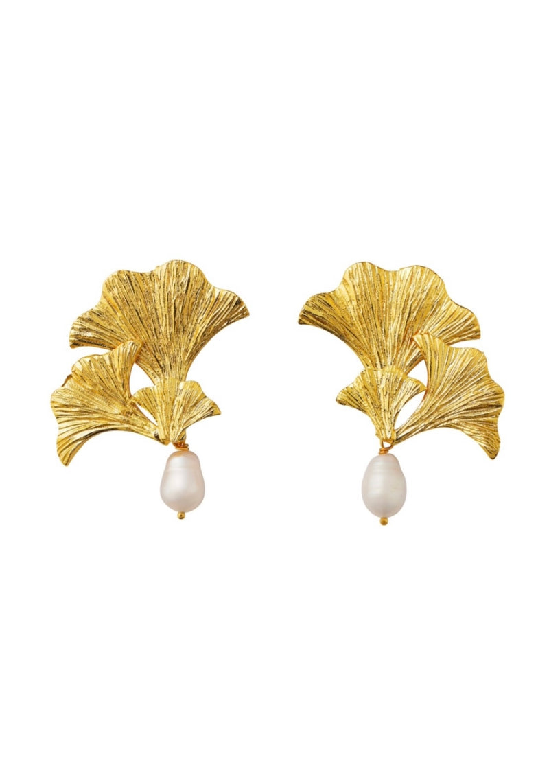 ENCHANTED FLORA
PEARL DROP EARRINGS