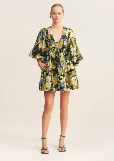 Weyes Long Sleeve Mini Dress
