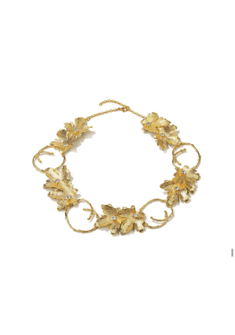 MYSTIC VINE LEAF NECKLACE