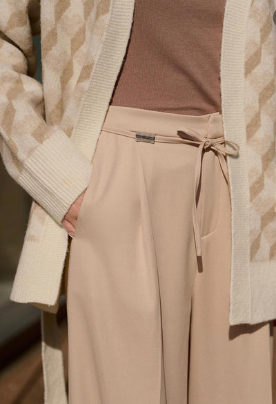 Light Beige High Waisted Pants