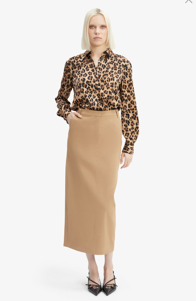 Zia Maxi Skirt In Camel