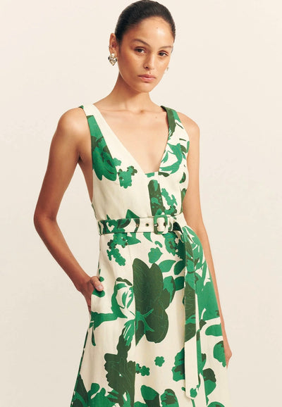 Joni Panelled Midi Dress