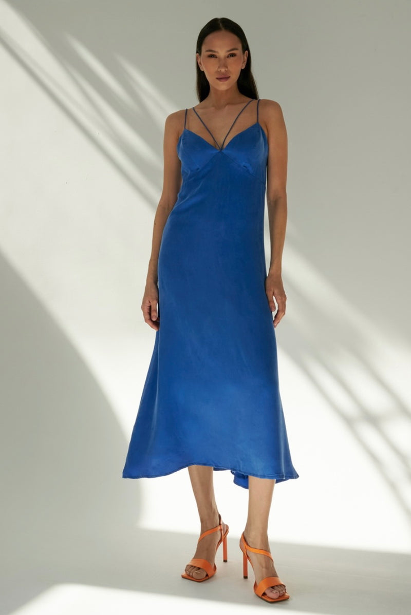 Slip dress BLUE