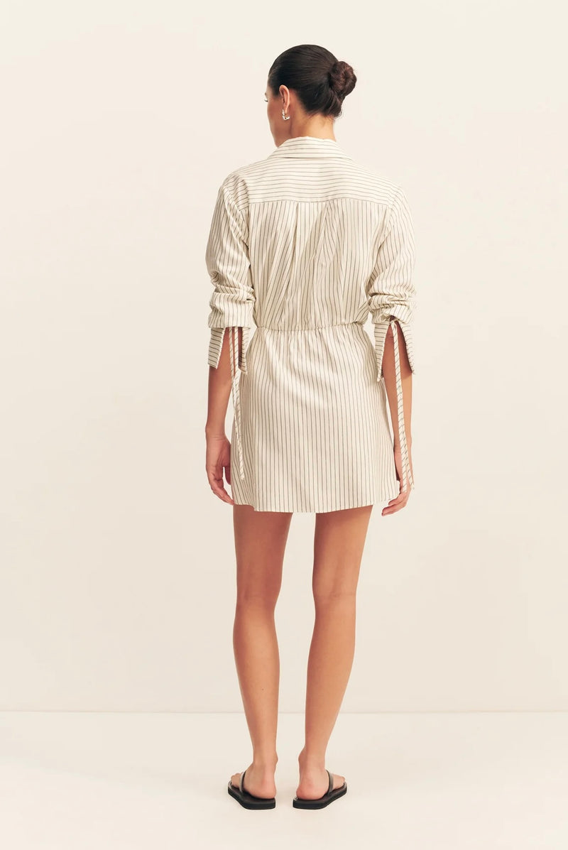 Hudson Shirt Wrap Mini Dress