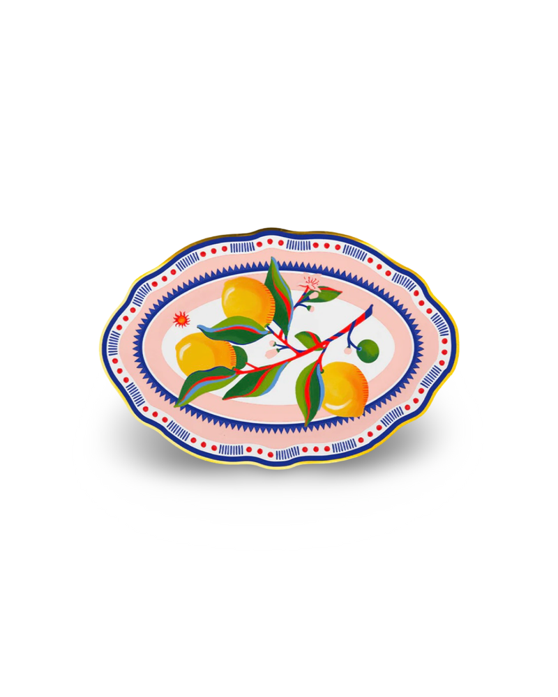 Small Oval Plate - Le Rouge Dolce Vita