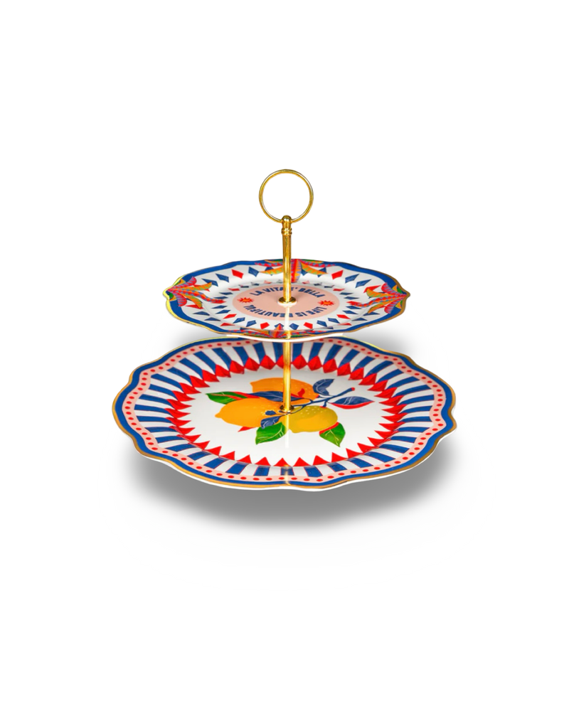 Cake Tier Plate - Mamma Mia