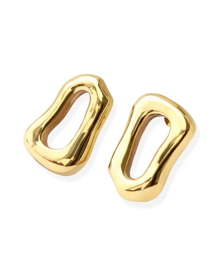 LEONA EARRINGS - GOLD