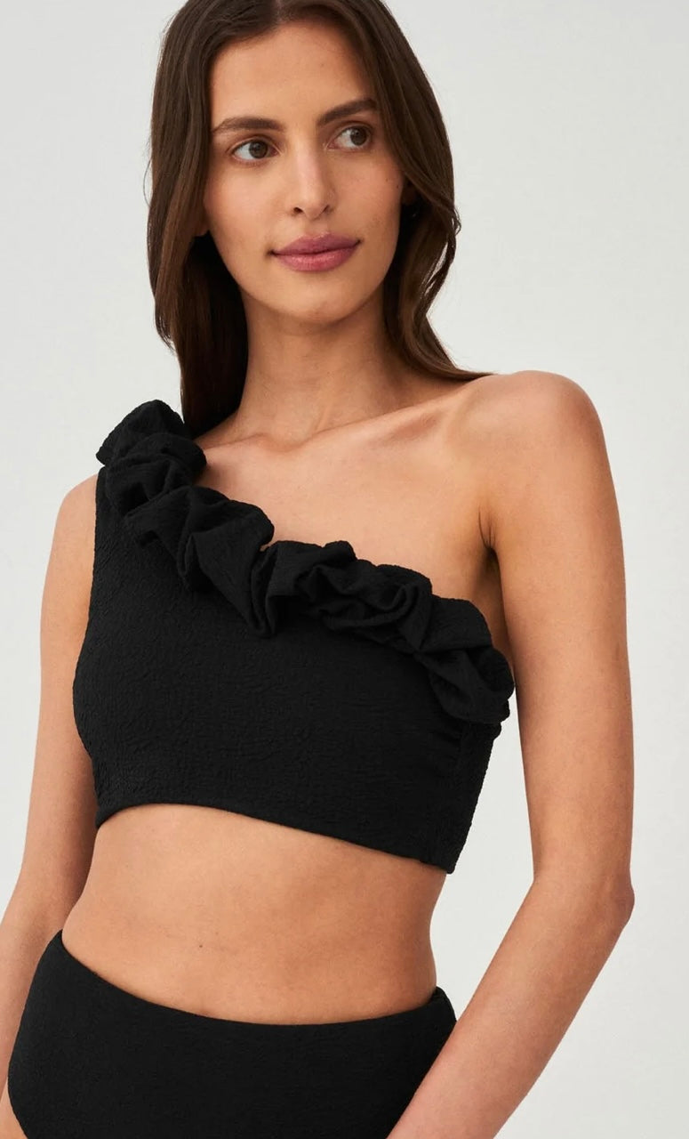 Birth of Venus Bikini Top Black