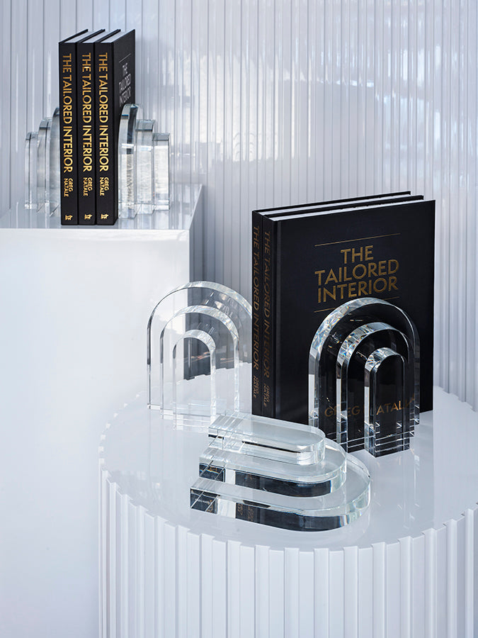 Palazzo Crystal Bookends
