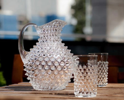 Crystal Hobnail Tumblers Set of 6