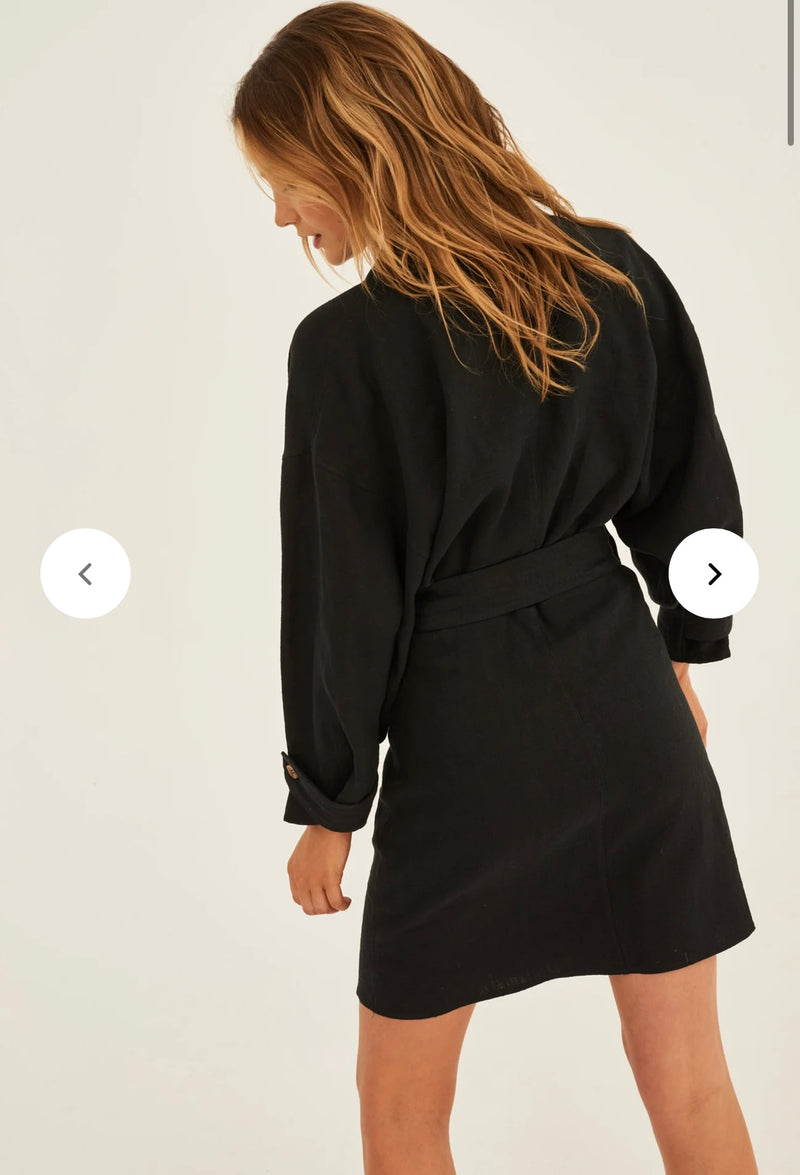 Roman Holiday Dress Black