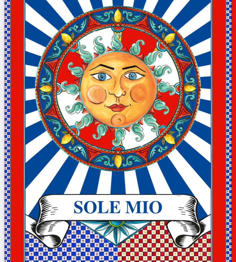 Sole Mio Cake Plate