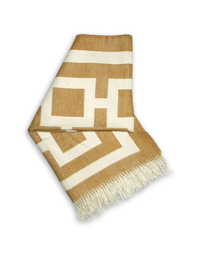 CAMEL NIXON BABY ALPACA THROW
