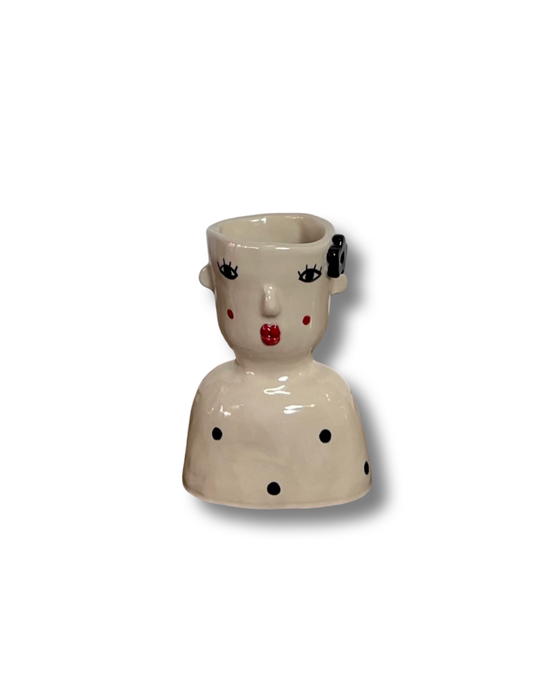 Red Lips Mini Pot