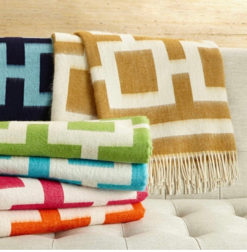 CAMEL NIXON BABY ALPACA THROW