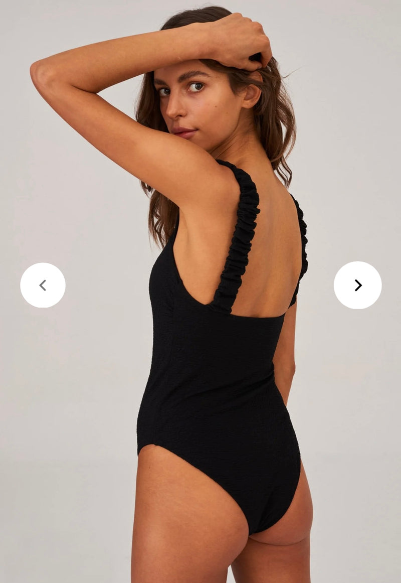 Wild Cat Swimsuit Black
