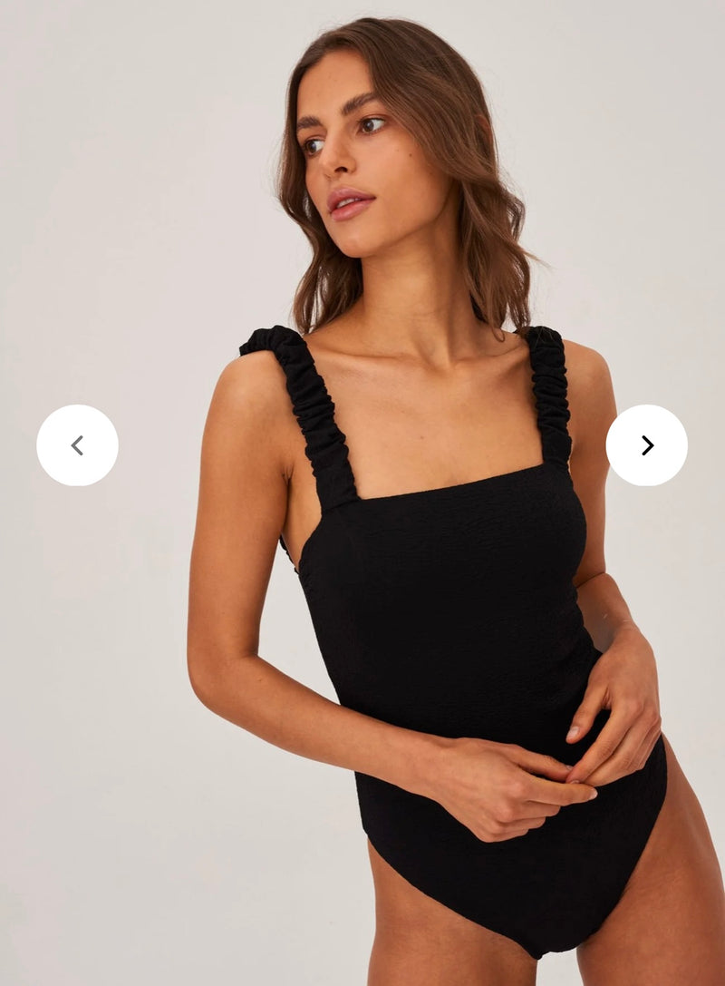 Wild Cat Swimsuit Black