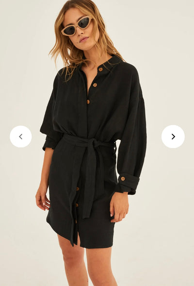 Roman Holiday Dress Black